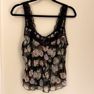 Christian Dior Silk Floral Top